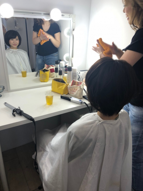 ヘアカタログ撮影 東久留米 美容院